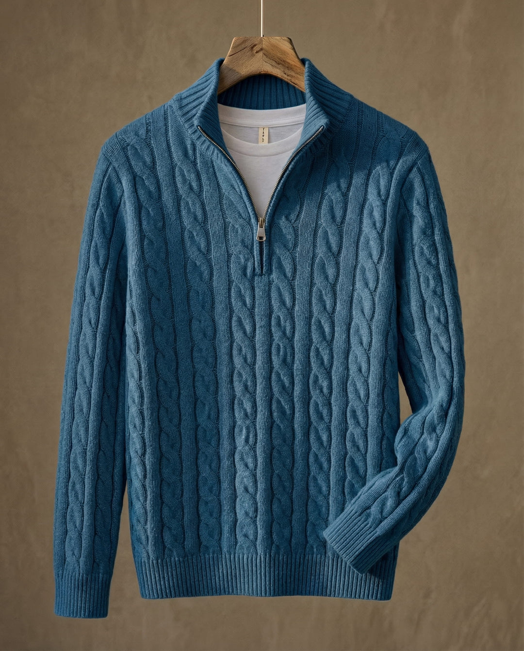 Alessandro Cotton Quarter-Zip Sweater