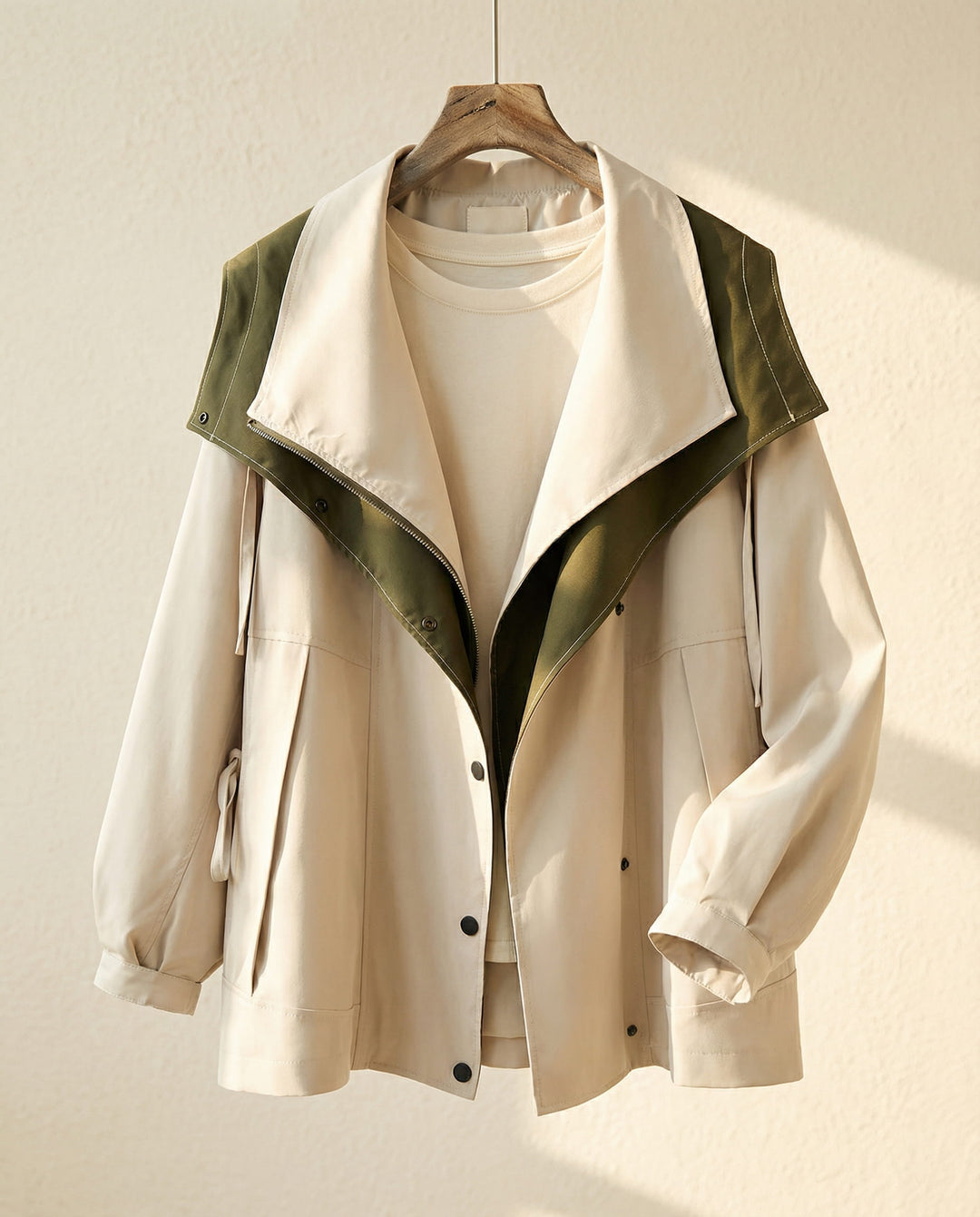 Giulia Woven Utility Jacket