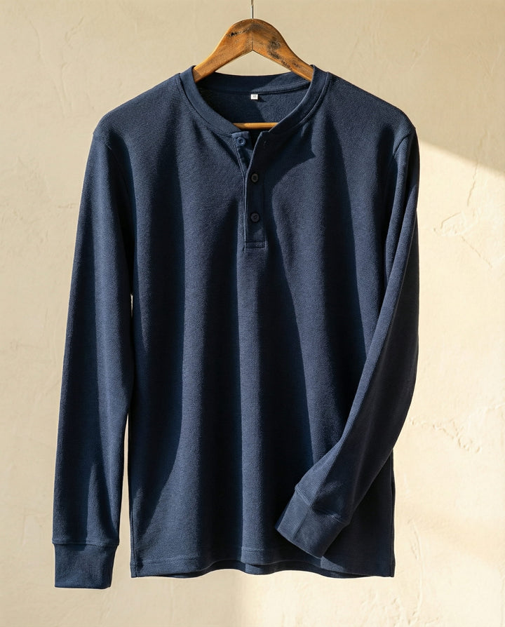 Matteo Premium Cotton Henley