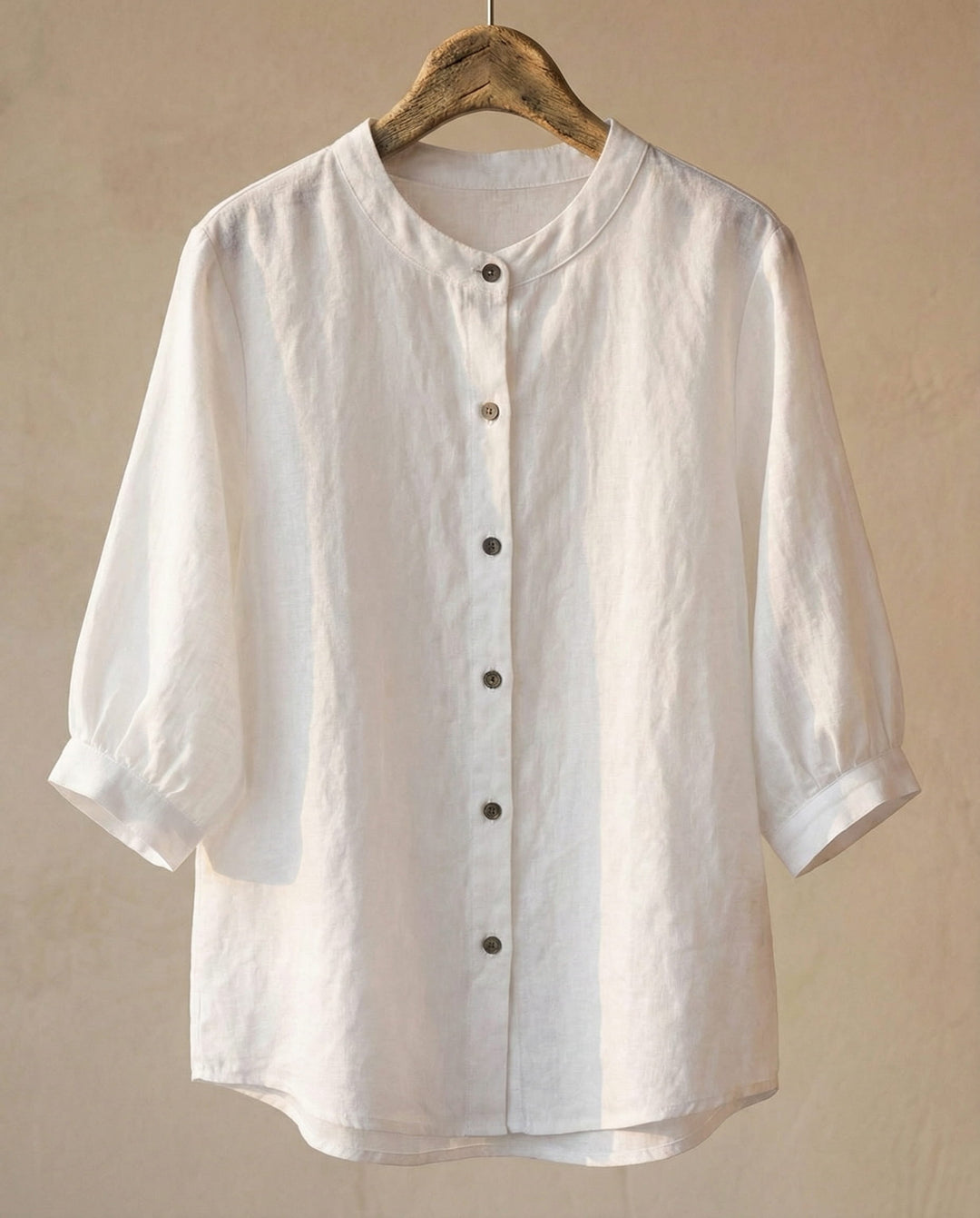 Giulia Cotton-Linen Blouse