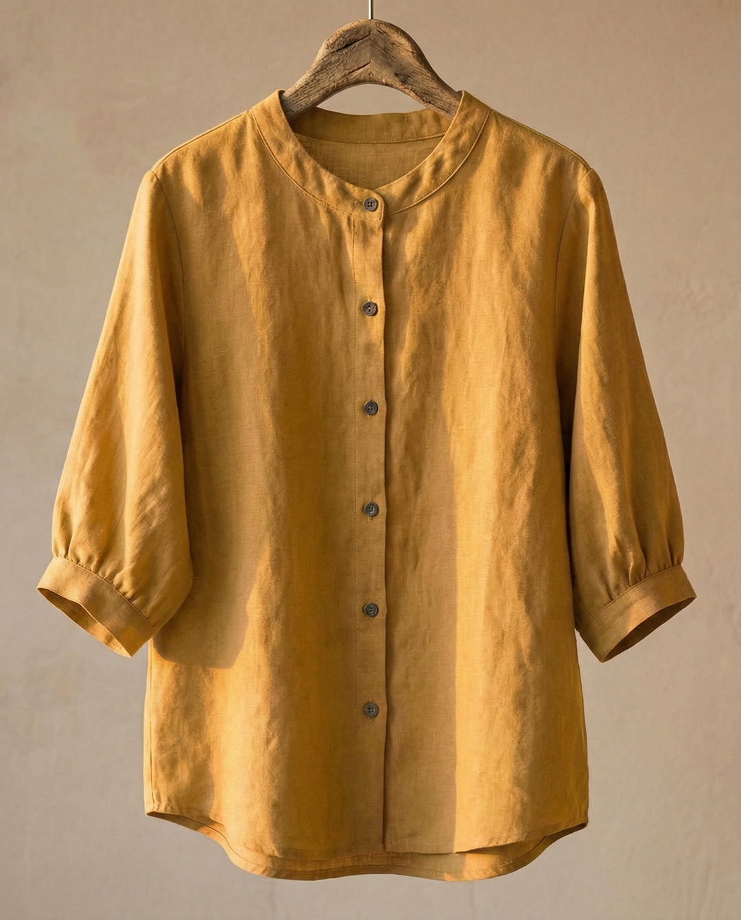 Giulia Cotton-Linen Blouse