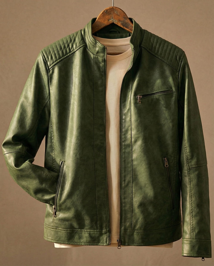 Ricardo Faux Leather Jacket