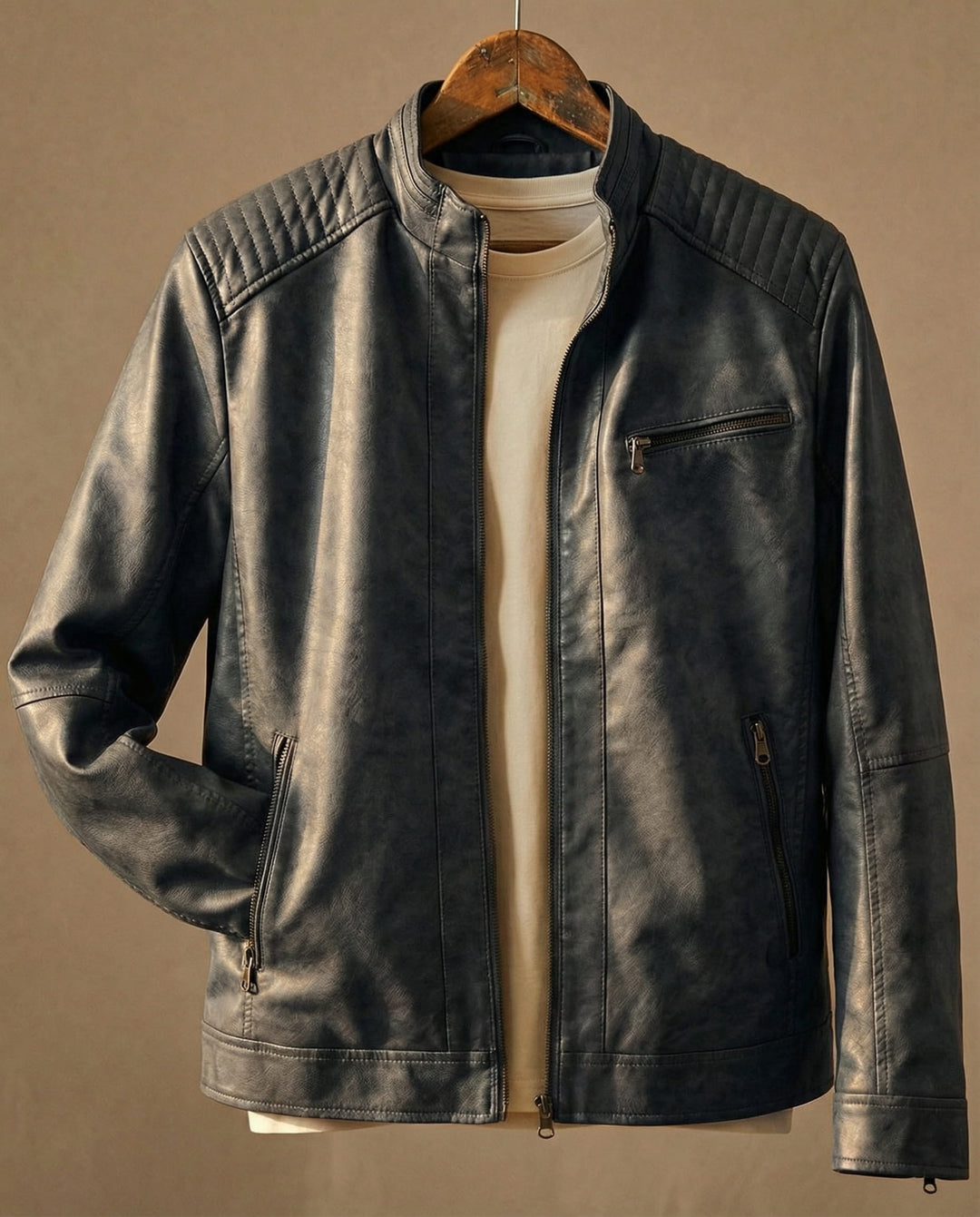 Ricardo Faux Leather Jacket