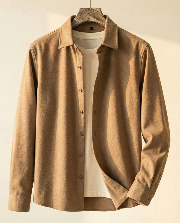 Christ Wool-Blend Shirt Jacket