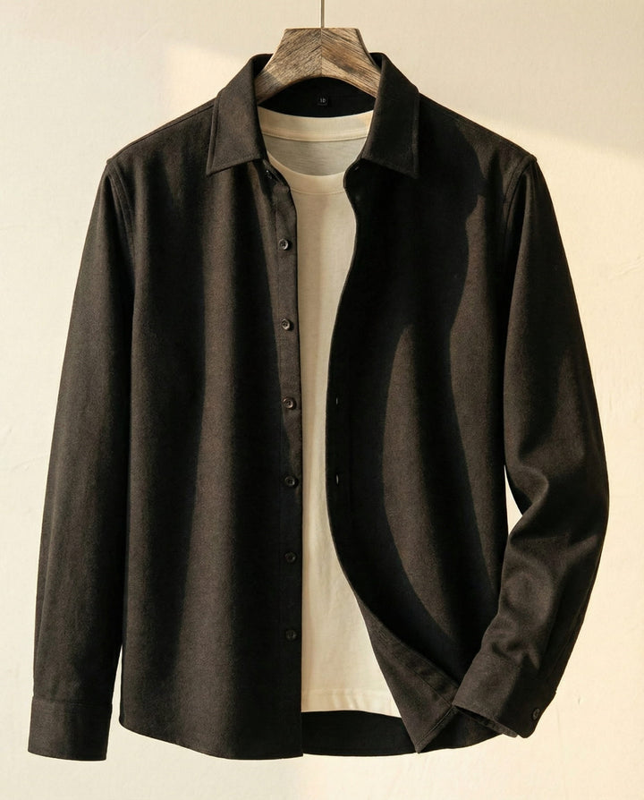 Christ Wool-Blend Shirt Jacket