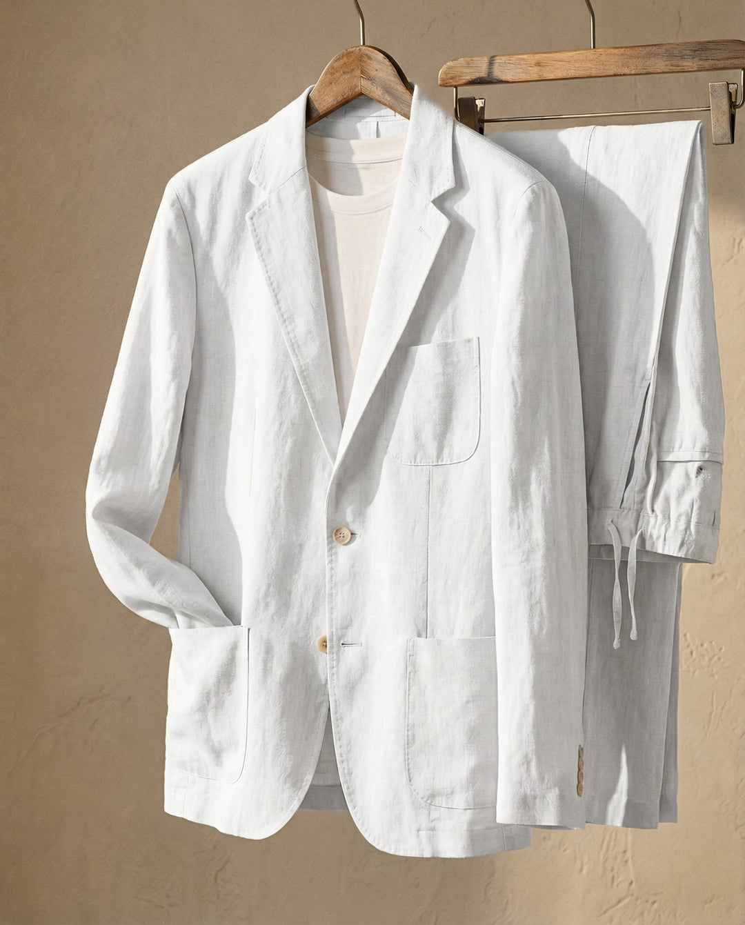 Santiago Linen-Blend Suit