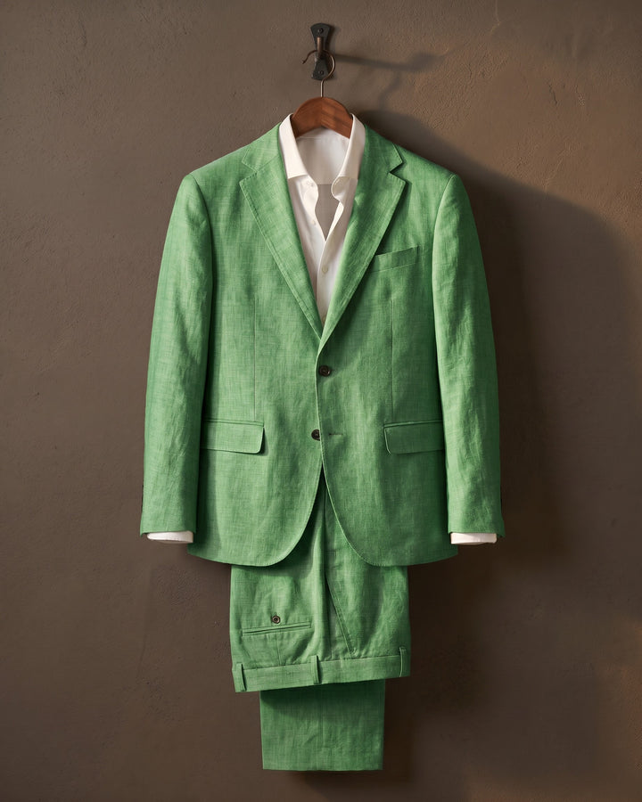 Renato Linen-Blend Suit