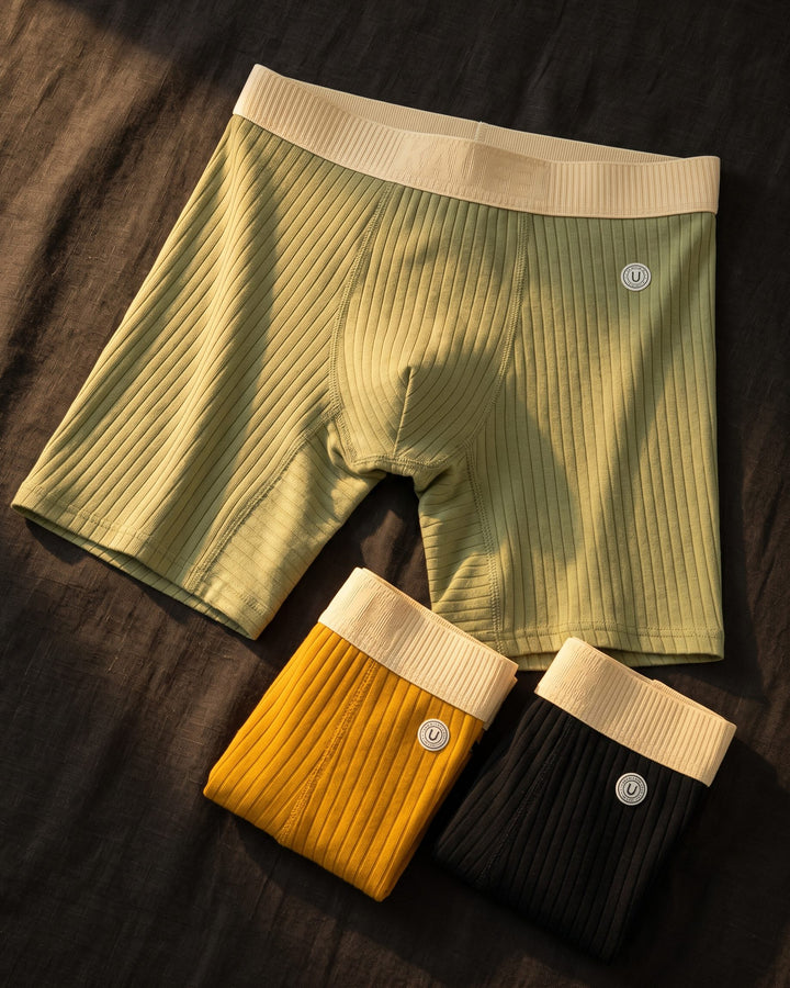 Paolo Cotton Ribbed Boxer Brief