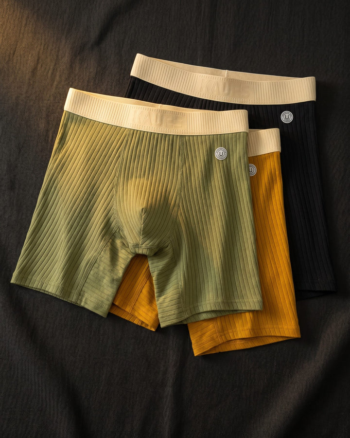 Paolo Cotton Ribbed Boxer Brief