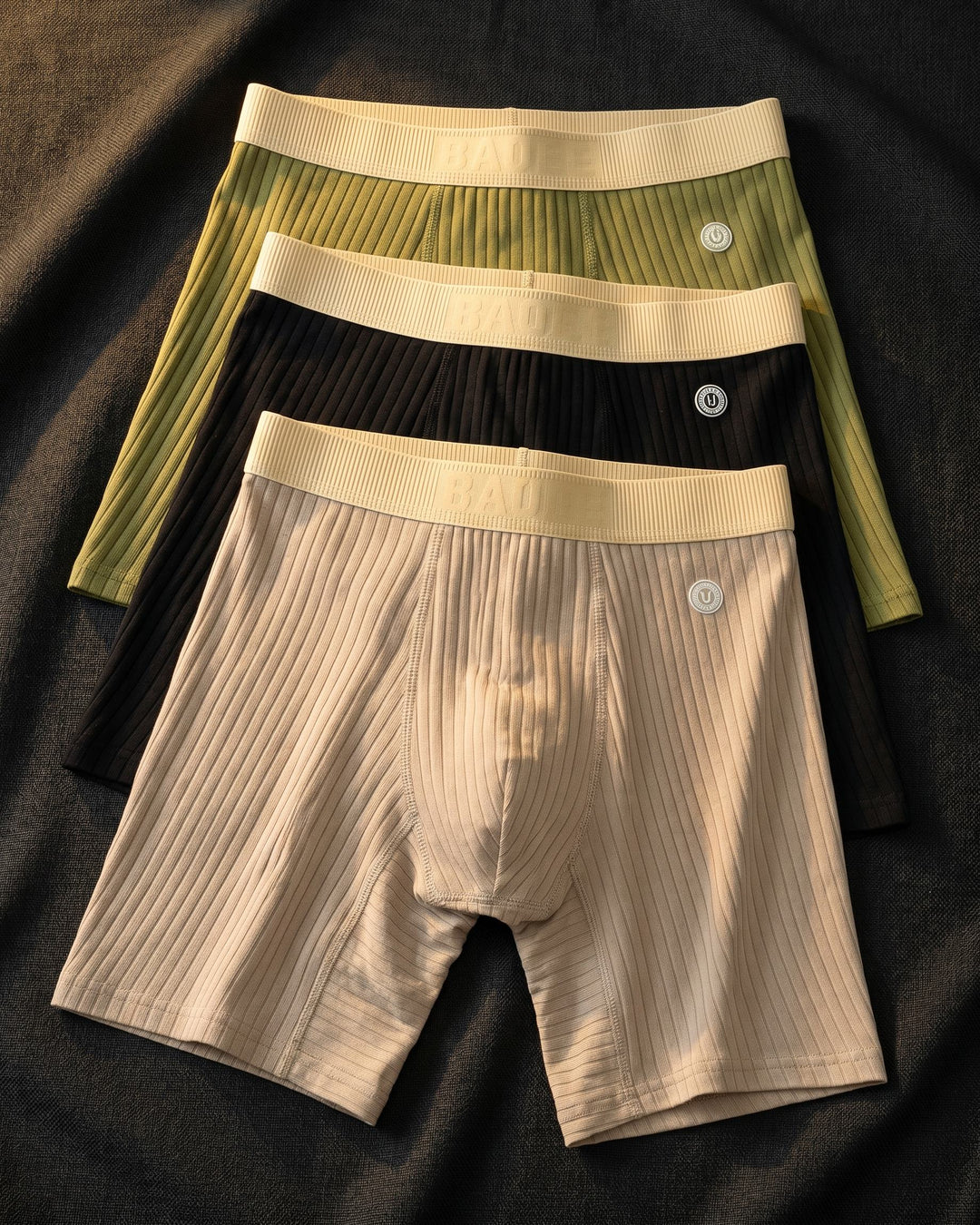 Paolo Cotton Ribbed Boxer Brief