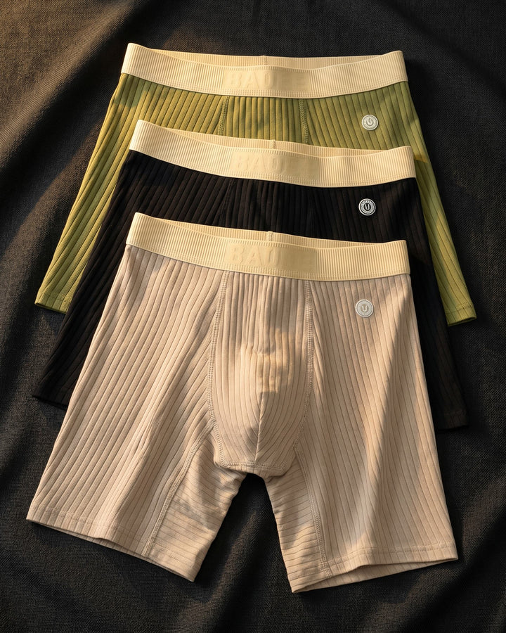 Paolo Cotton Ribbed Boxer Brief