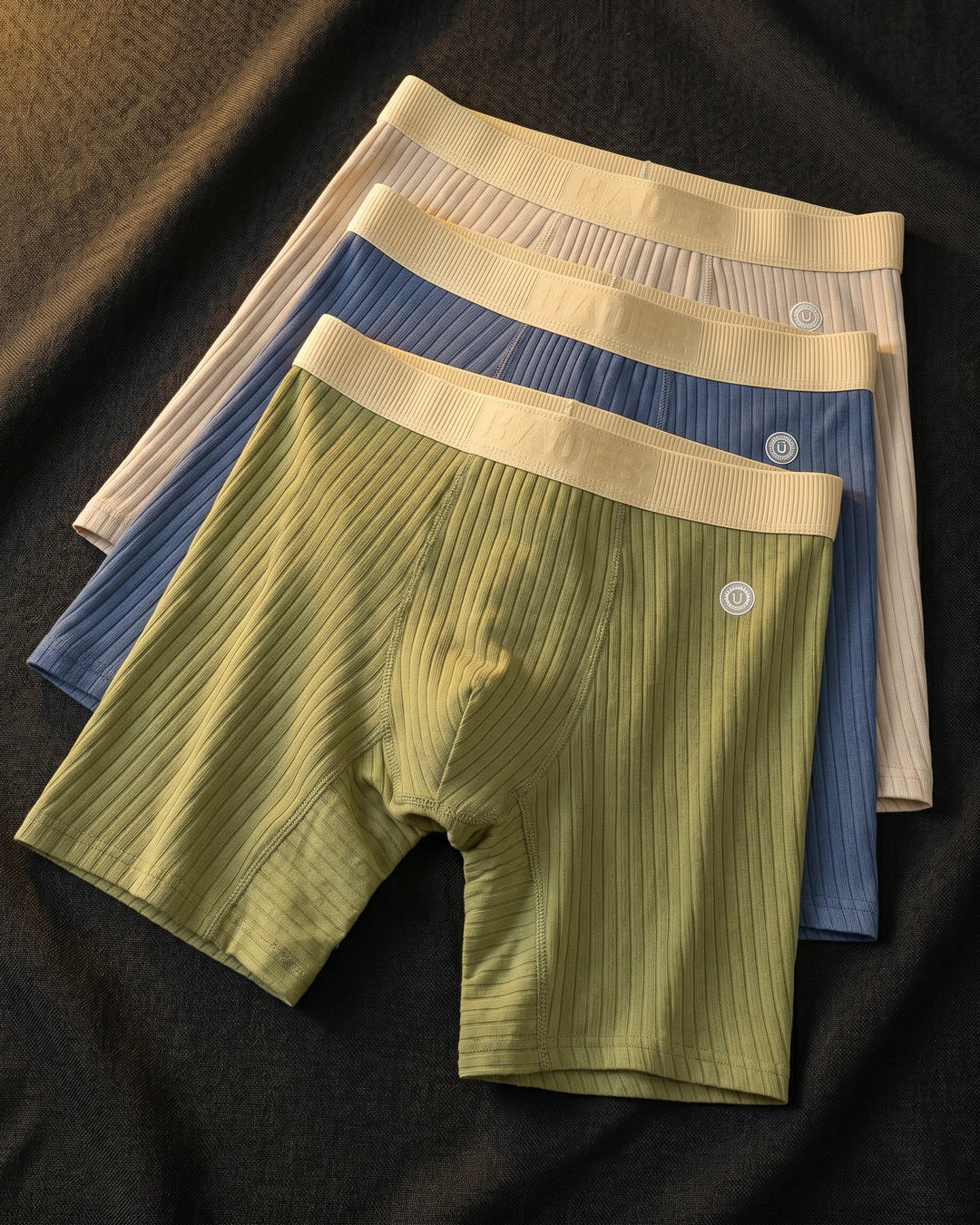 Paolo Cotton Ribbed Boxer Brief