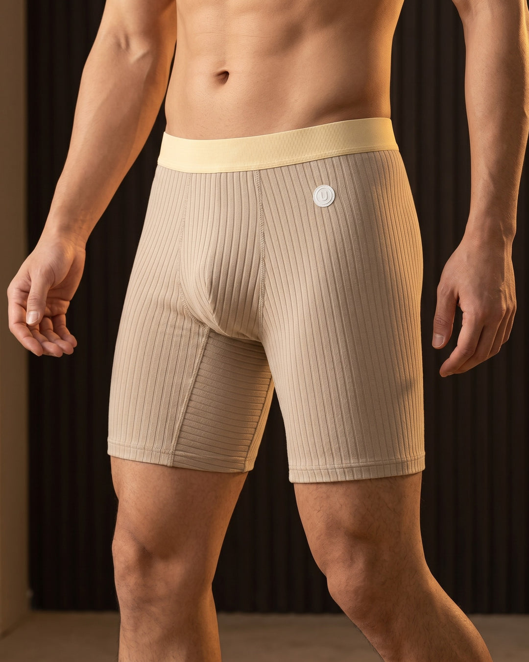 Paolo Cotton Ribbed Boxer Brief