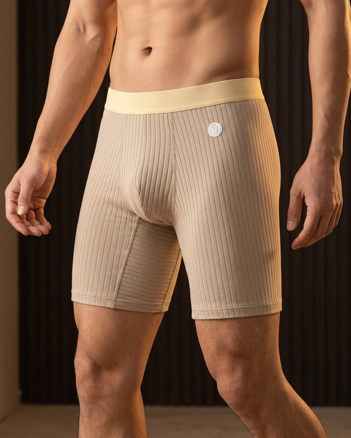 Paolo Cotton Ribbed Boxer Brief