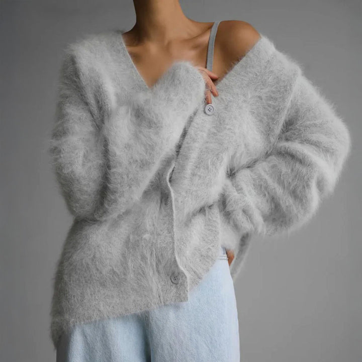 Chloe Fuzzy Cardigan