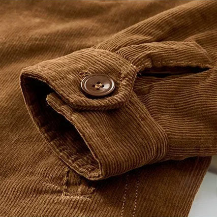 Marcello Sherpa-Lined Corduroy Jacket