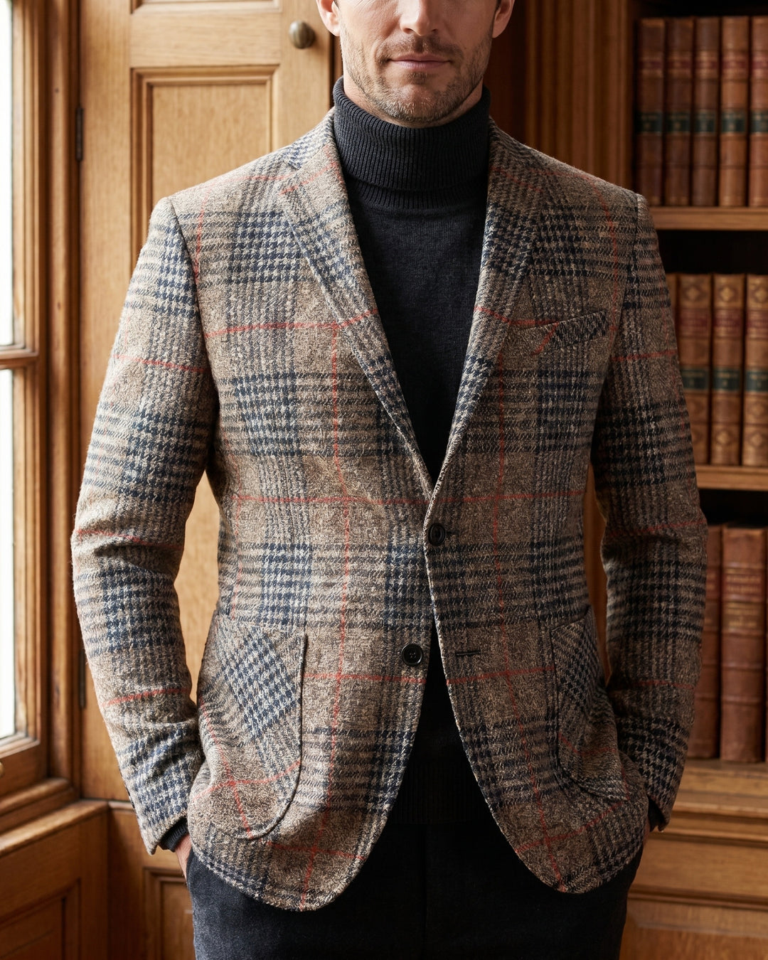 Ludovico Glen Plaid Blazer