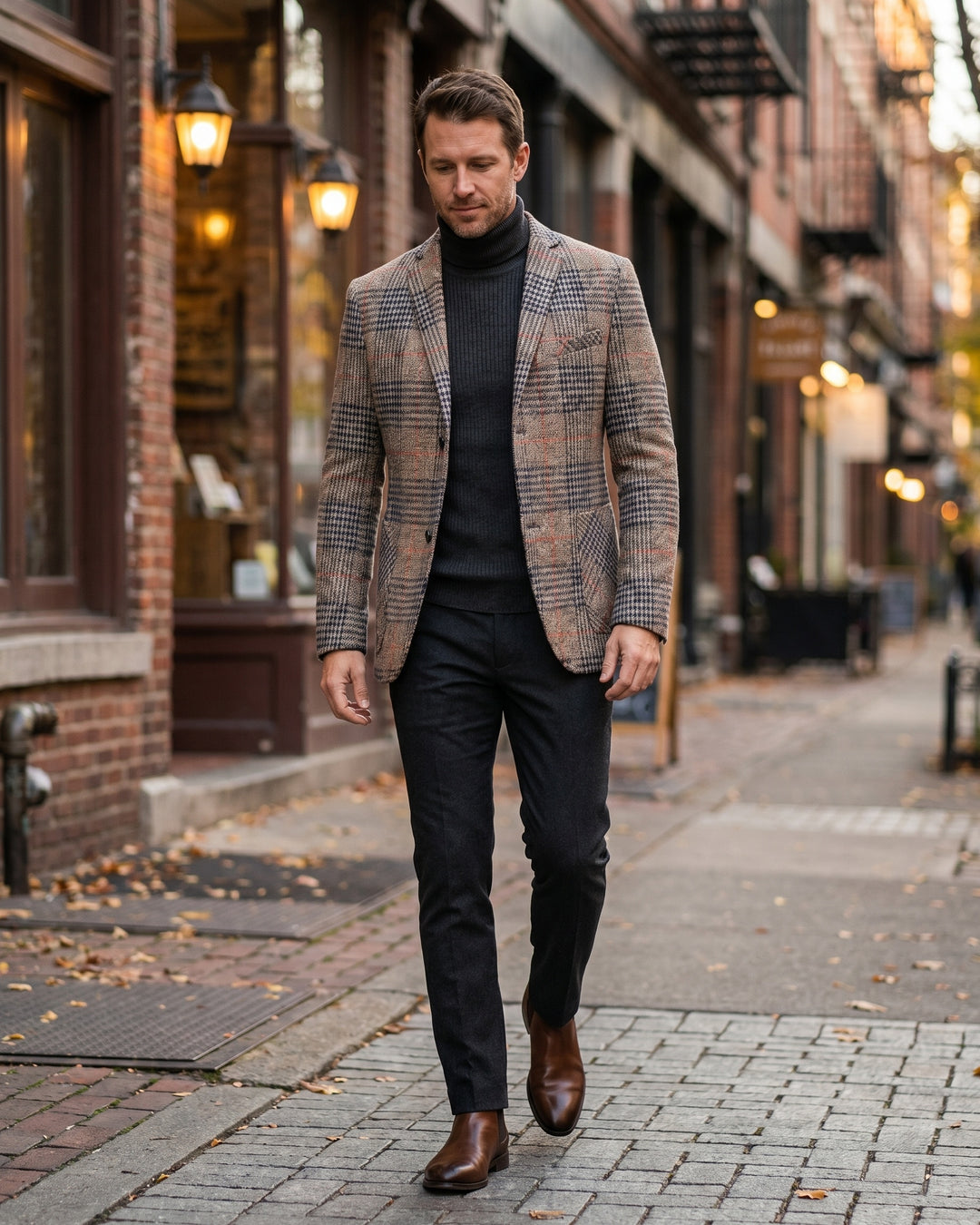 Ludovico Glen Plaid Blazer