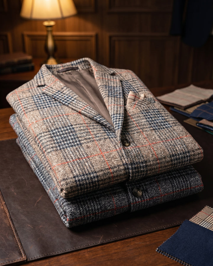 Ludovico Glen Plaid Blazer