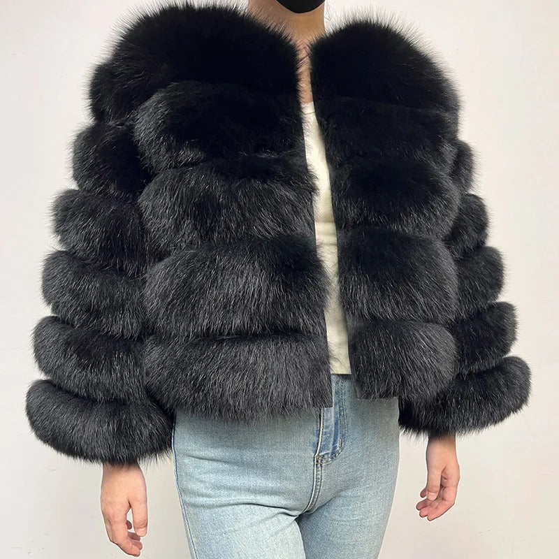 Valentina Plush Faux Fur Jacket