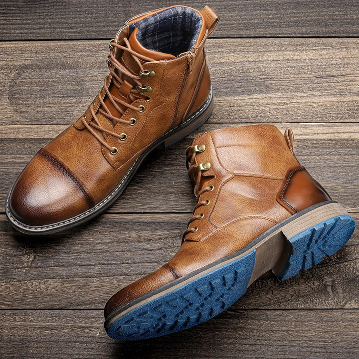 Matteo Genuine Leather Boots