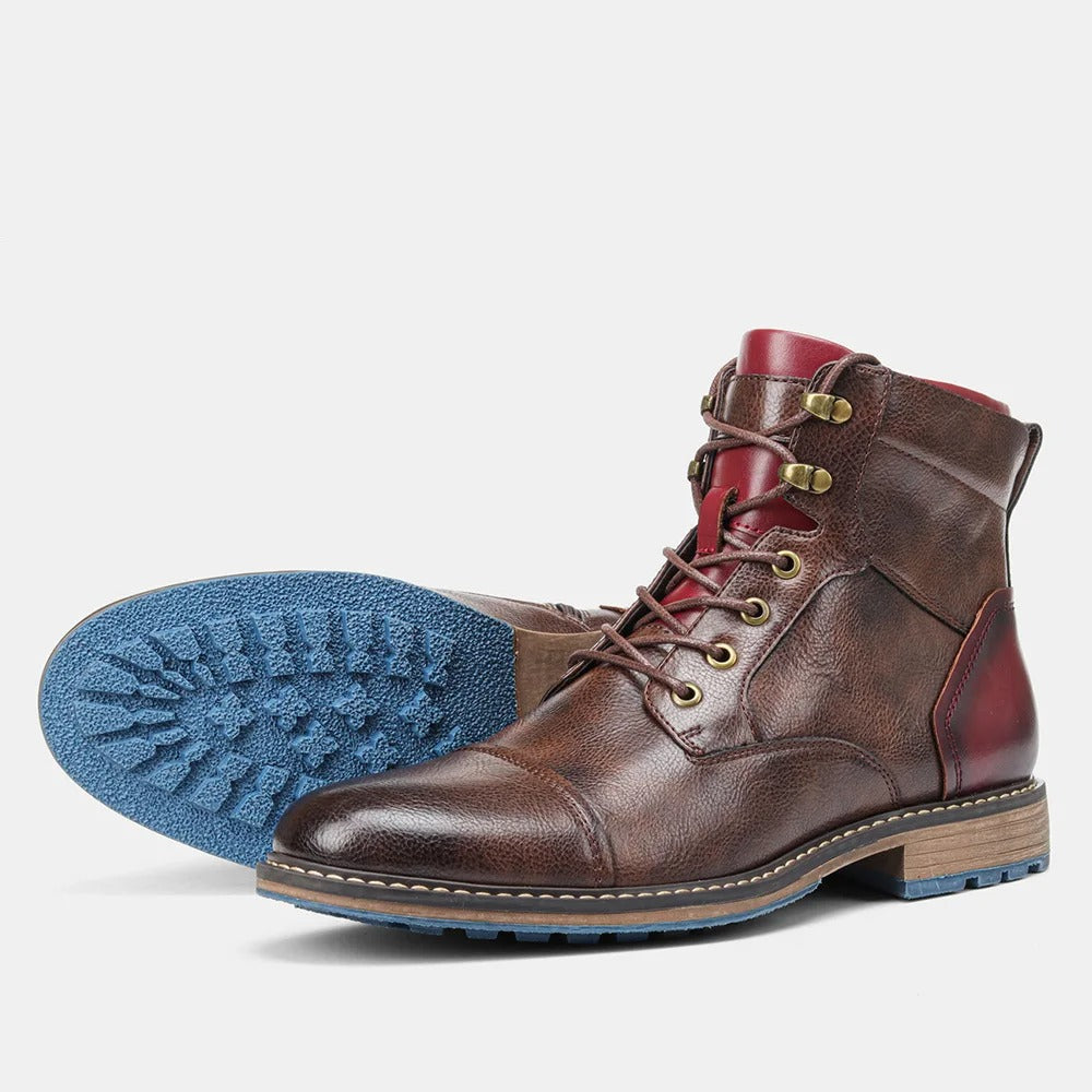Matteo Genuine Leather Boots