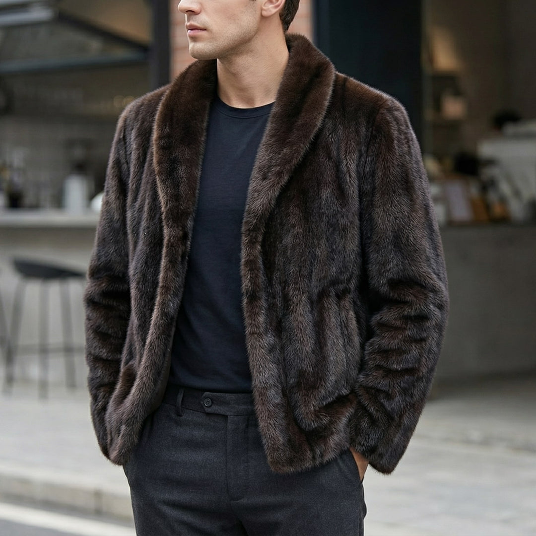 Raffaele Plush Fur Jacket