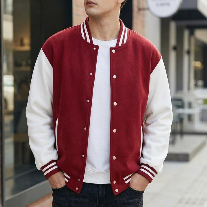 Leonardo Cotton Varsity Jacket