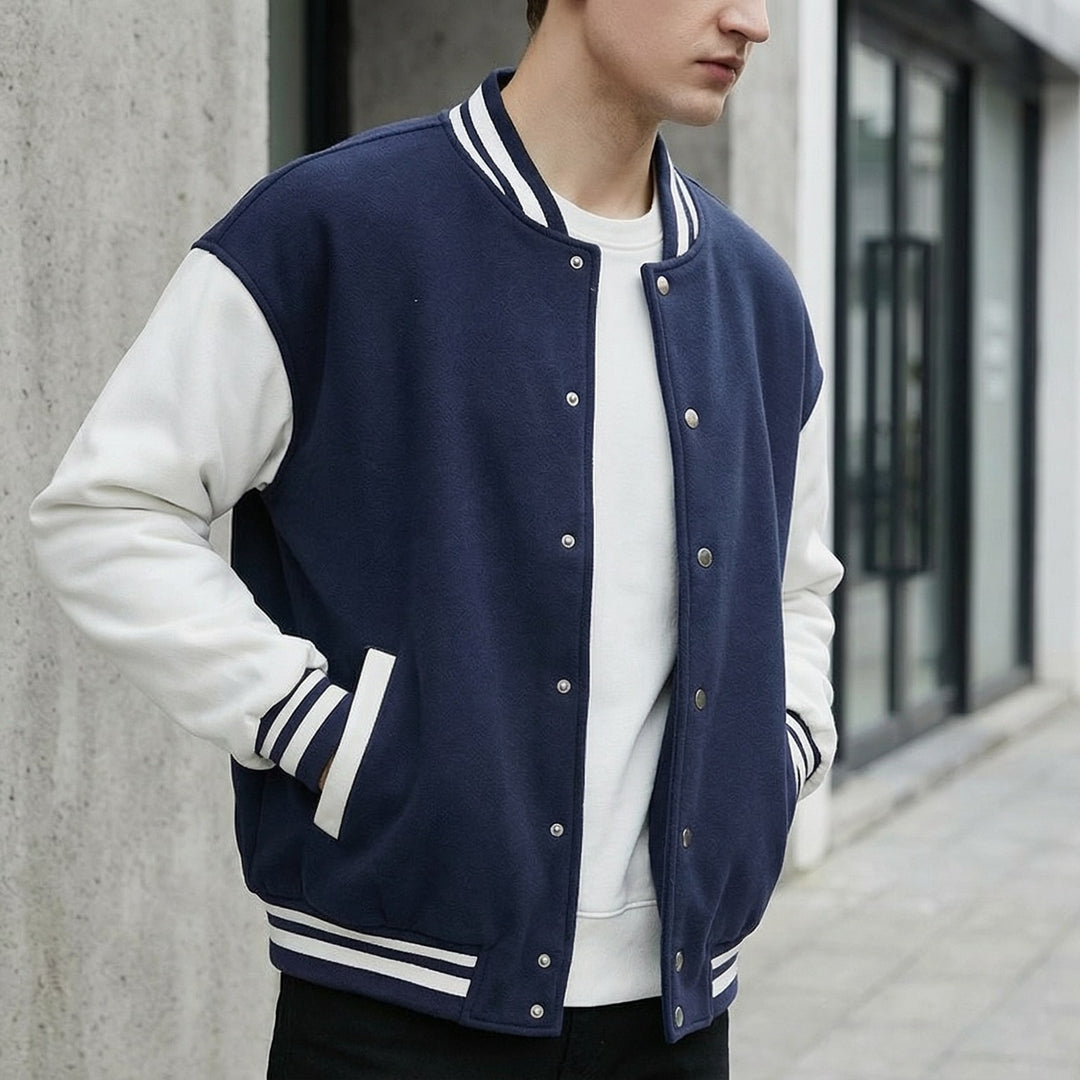 Leonardo Cotton Varsity Jacket