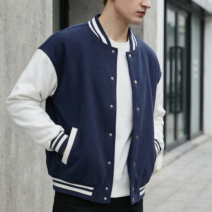 Leonardo Cotton Varsity Jacket