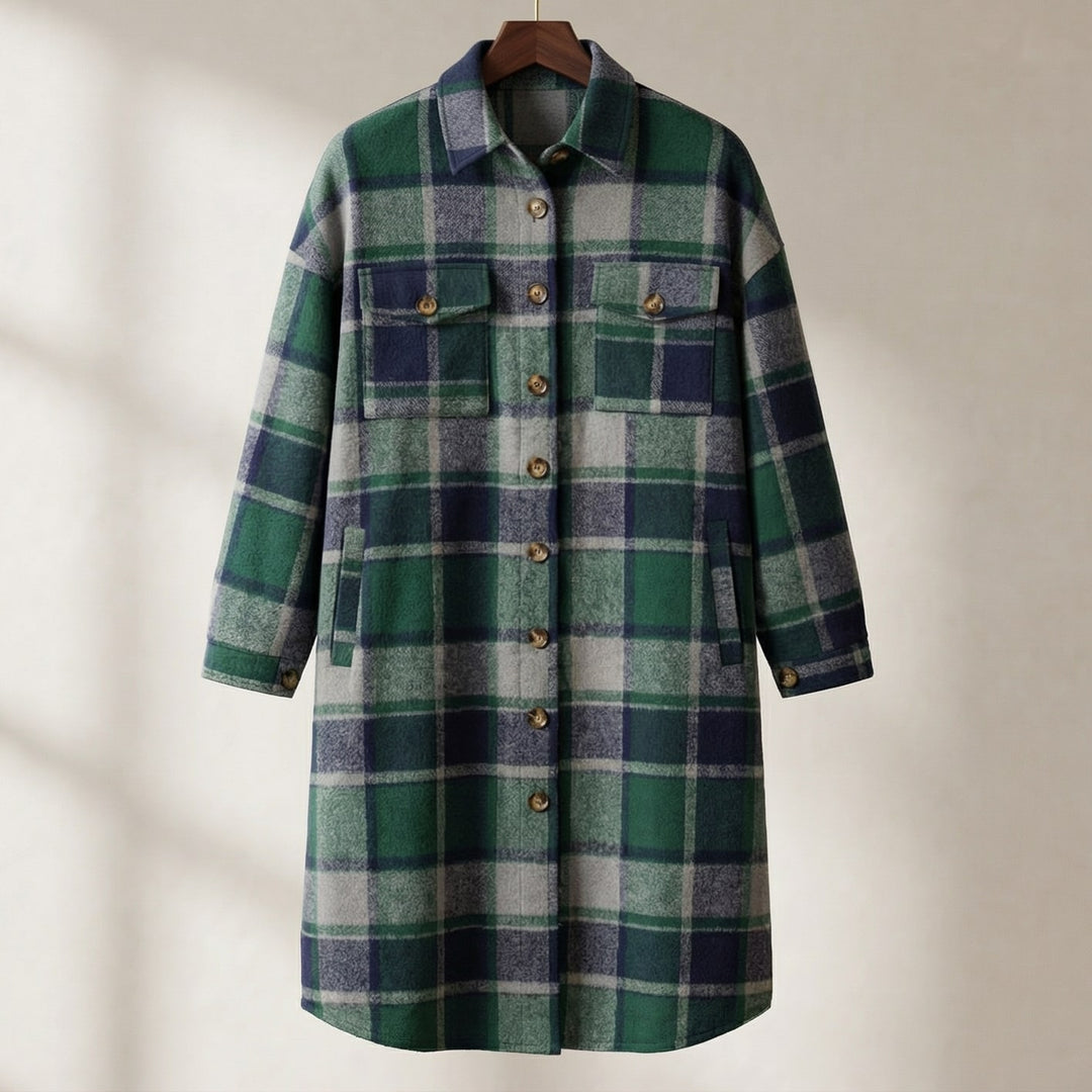 Lucia Plaid Coat