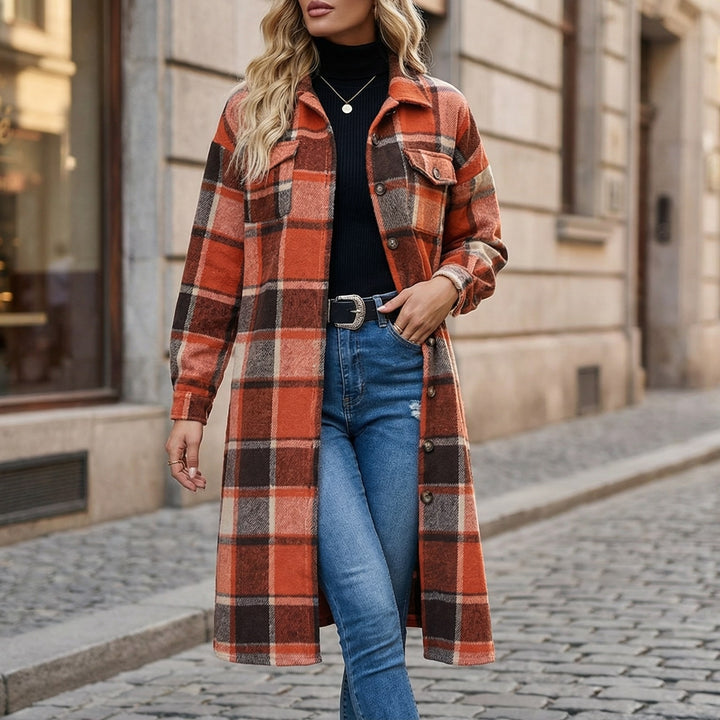 Lucia Plaid Coat