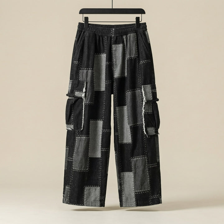 Martinas Patchwork Cotton Trouser