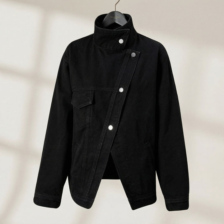 Chiara Asymmetrical Denim Jacket