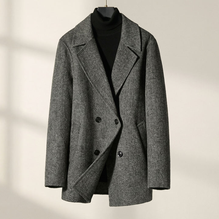 Vincenzo Wool Double-Breasted Coat