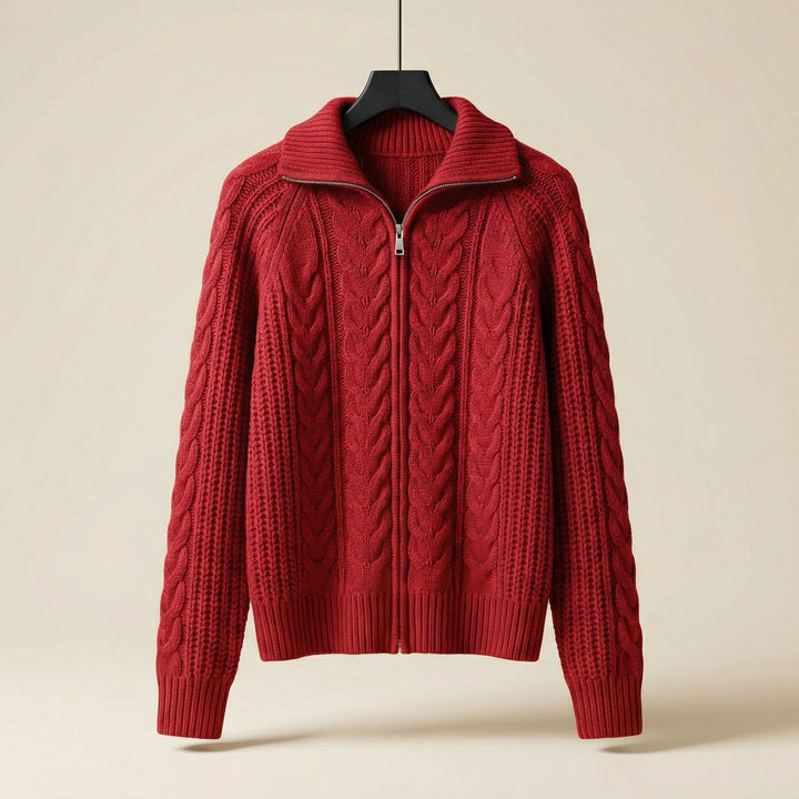 Ila Wool Zip Cardigan