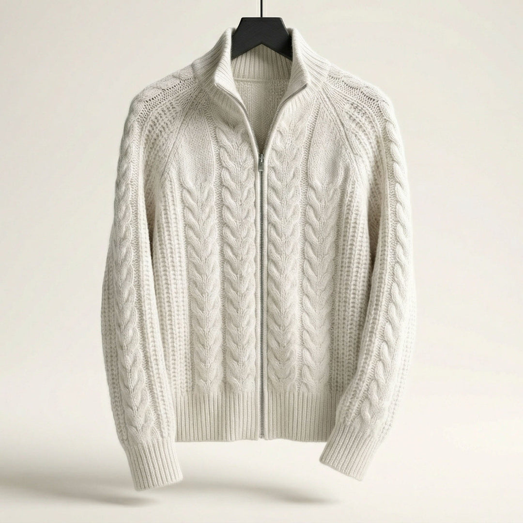 Ila Wool Zip Cardigan