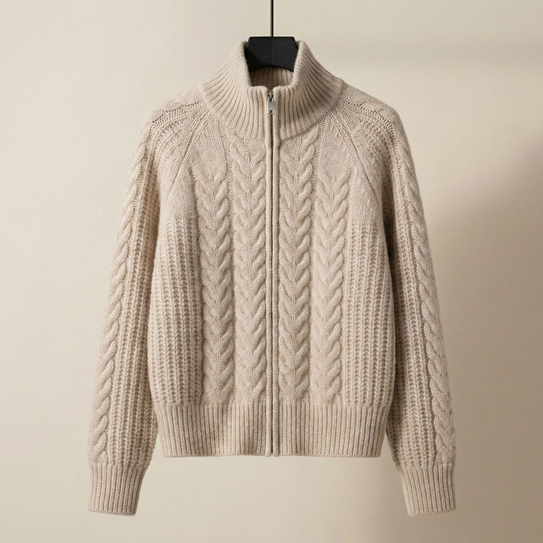 Ila Wool Zip Cardigan