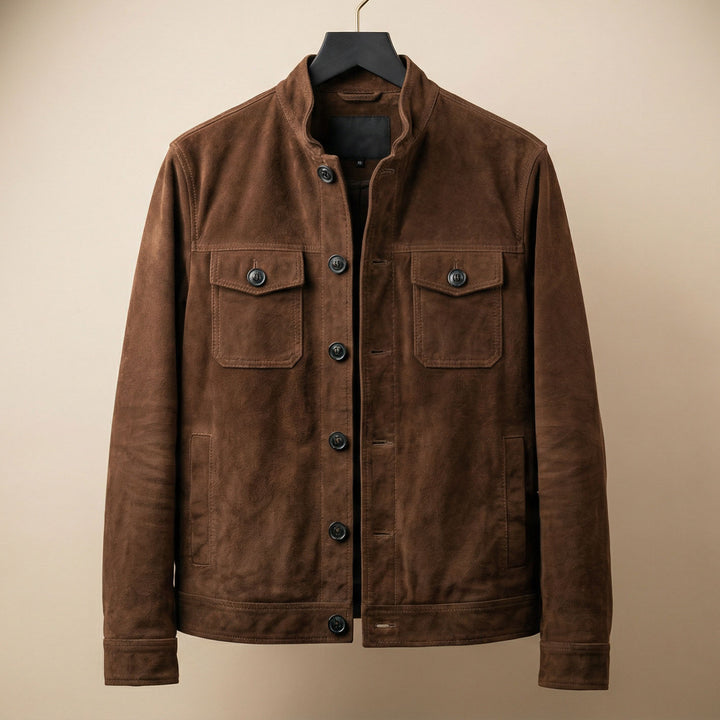 Raffaele Suede Field Jacket