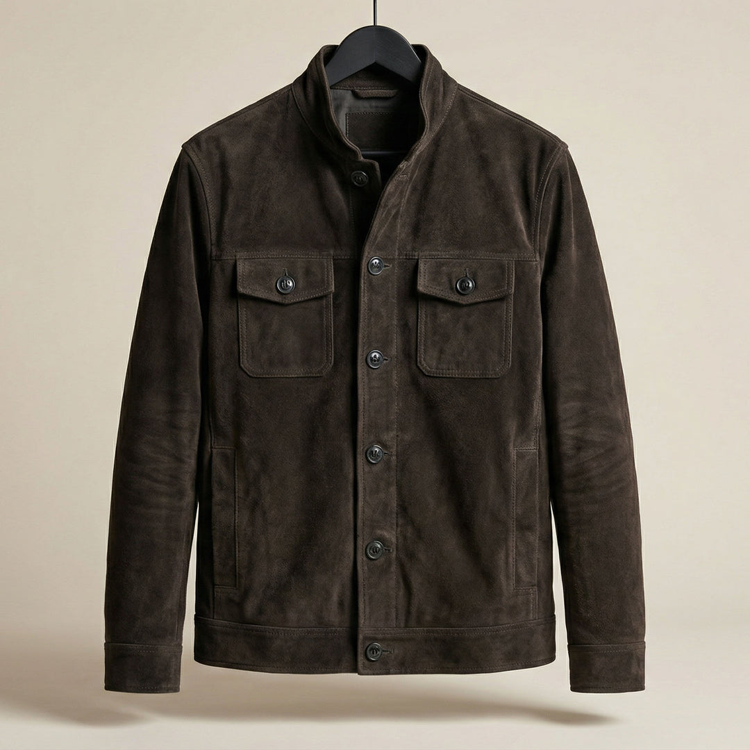 Raffaele Suede Field Jacket