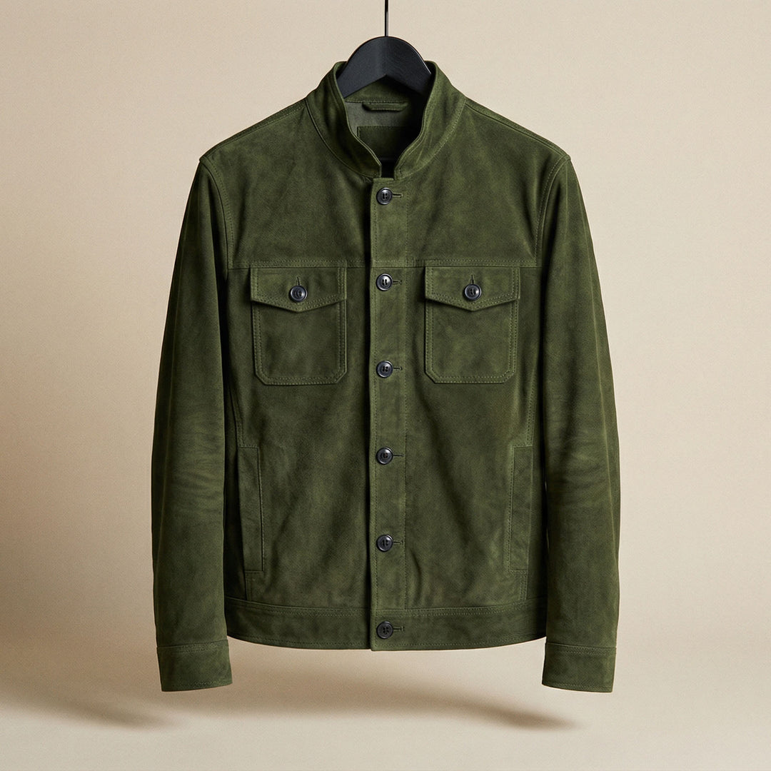 Raffaele Suede Field Jacket