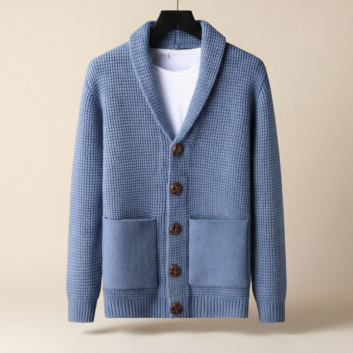 Lucio Soft-Spun Knit Cardigan