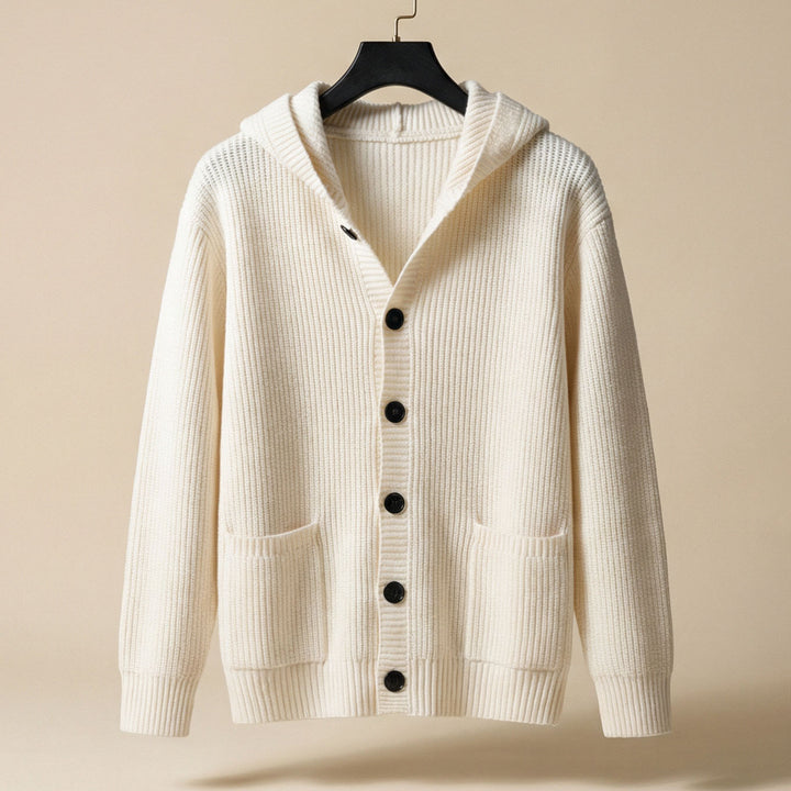 Bernardo Hooded Knit Cardigan