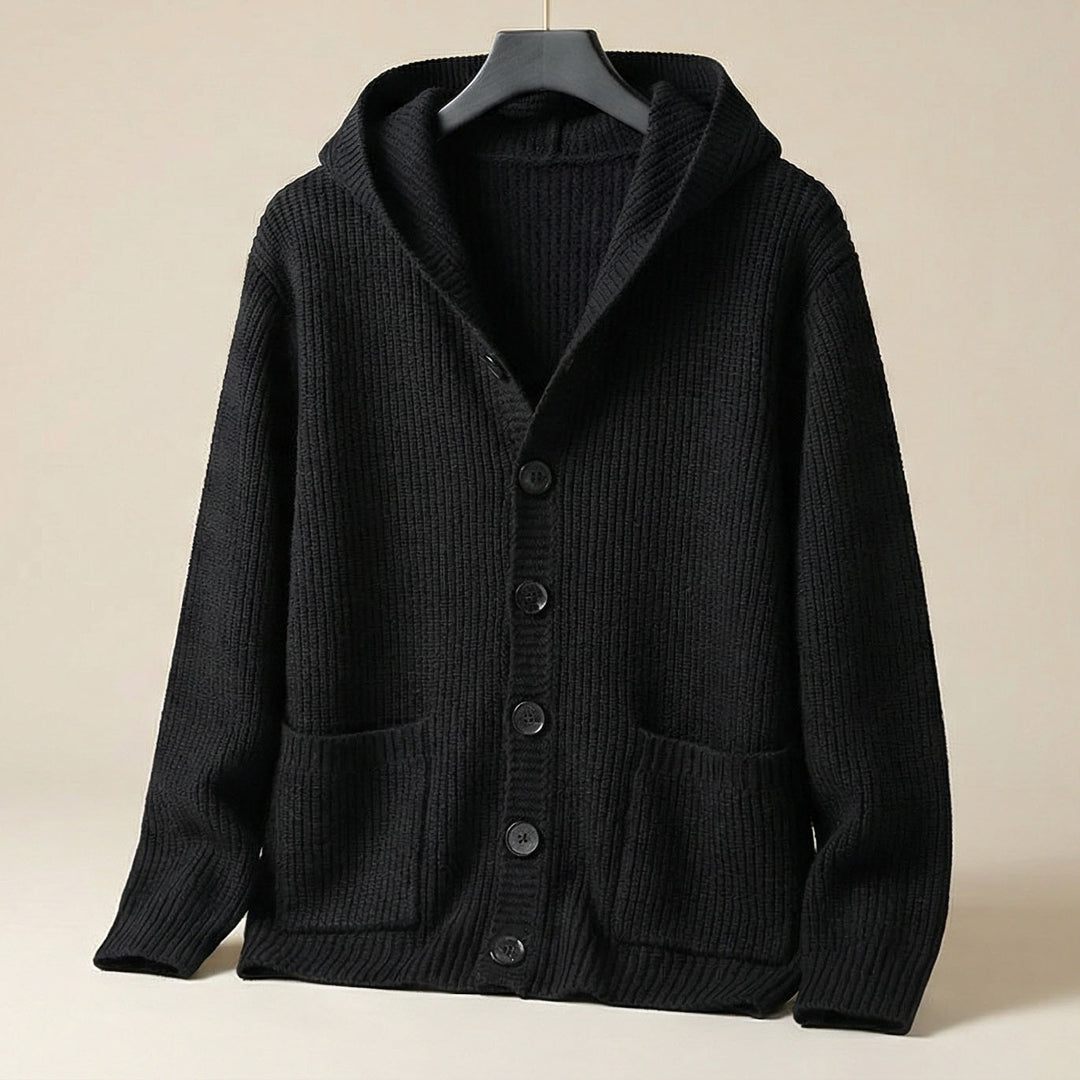 Bernardo Hooded Knit Cardigan
