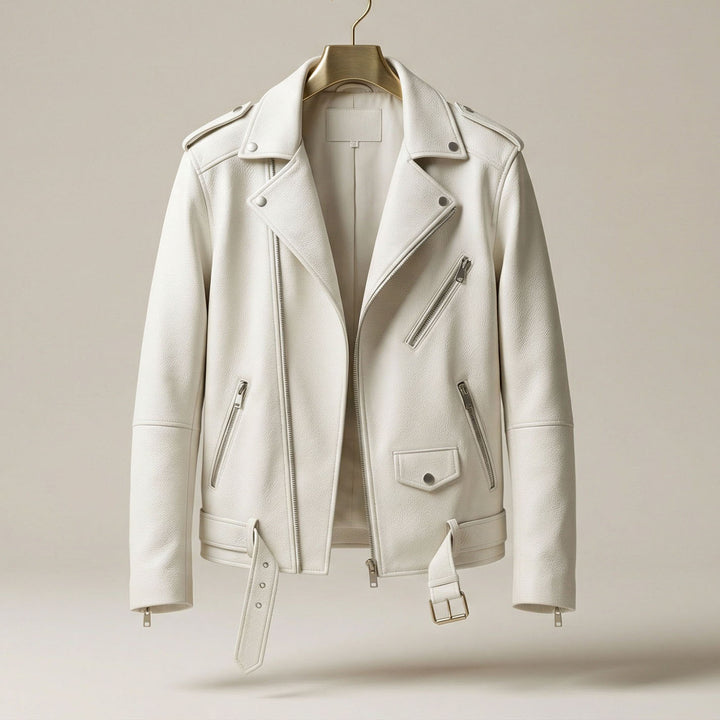 Vittorio Leather Biker Jacket