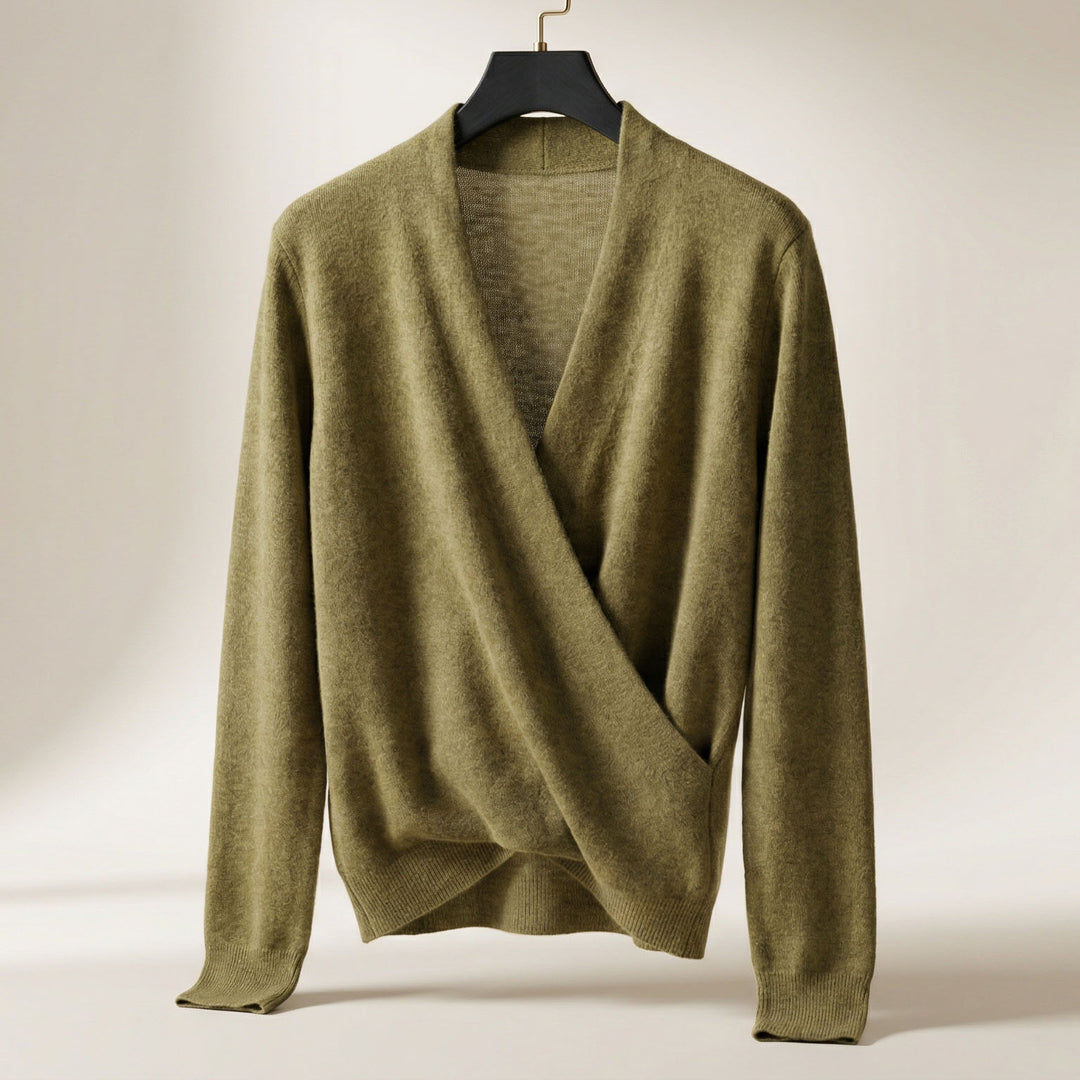 Giulia Wool Wrap Knit