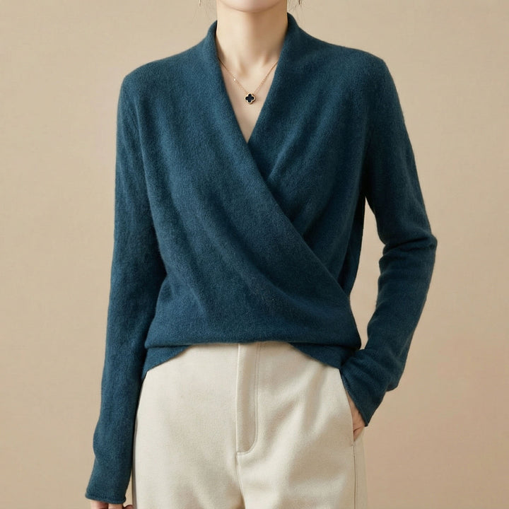 Giulia Wool Wrap Knit