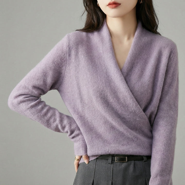 Giulia Wool Wrap Knit