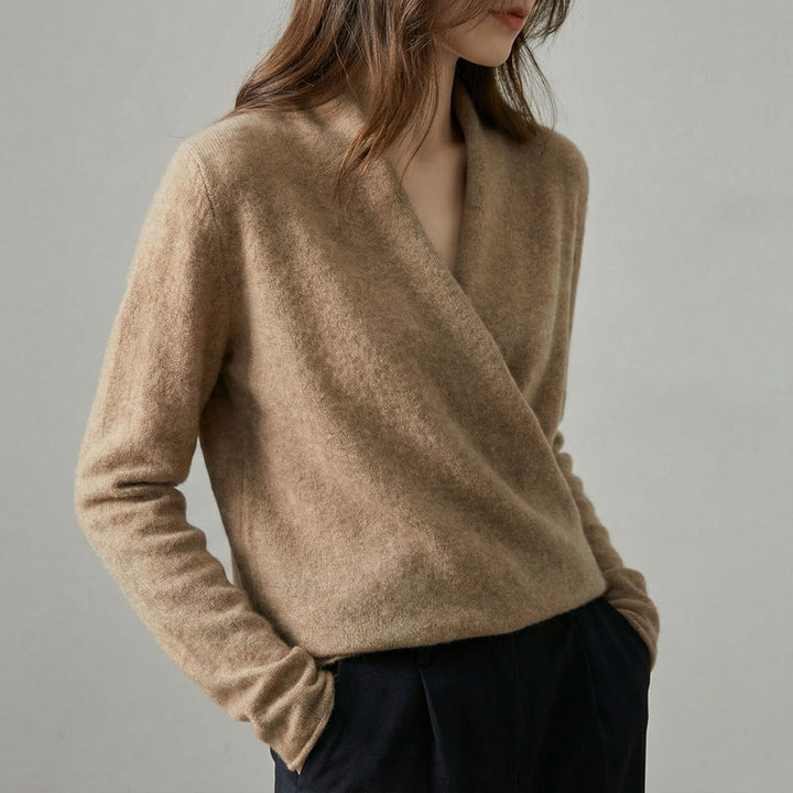 Giulia Wool Wrap Knit