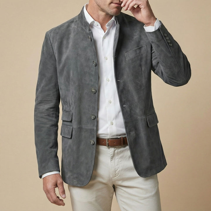 Alessandro Stand-Collar Jacket